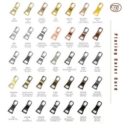 Plating Color Card